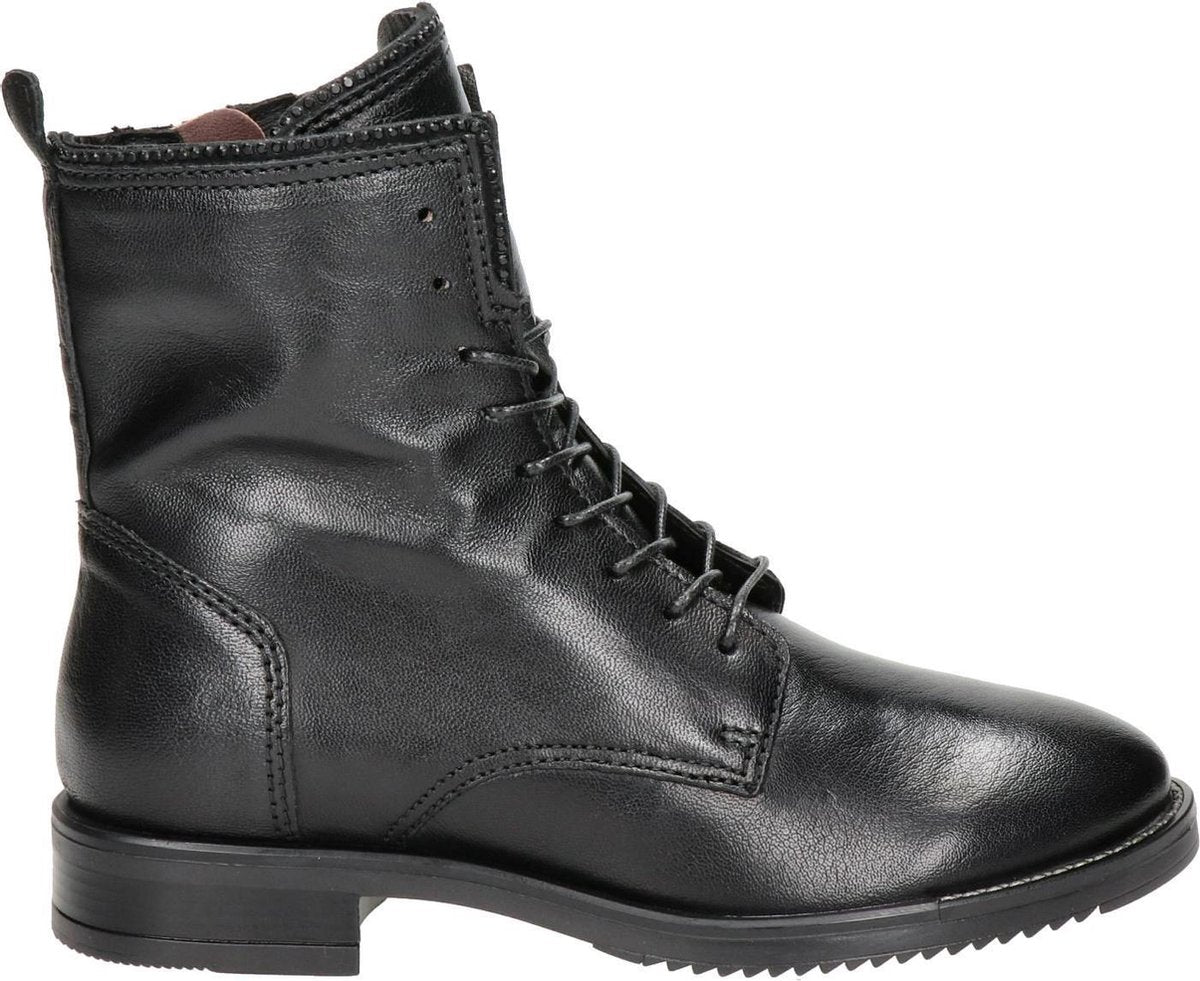 Mjus dames veterboot - Zwart - Maat 38