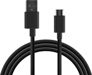 Ksix BXCUC03 USB-kabel 1 m USB 2.0 USB C USB A Zwart