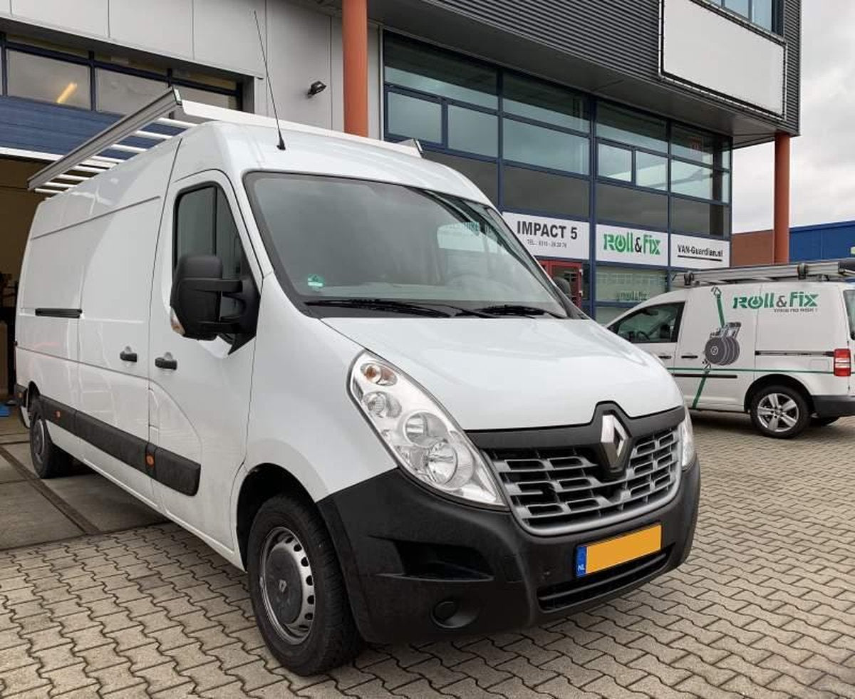 Imperiaal Opel Movano Aluminium Roll & Fix Spanbanden Systeem | Opel Movano 2010+ | L1H1