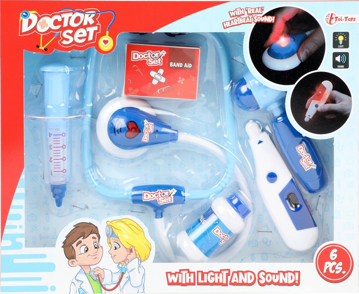 Toitoys Doktersset: 6-delig