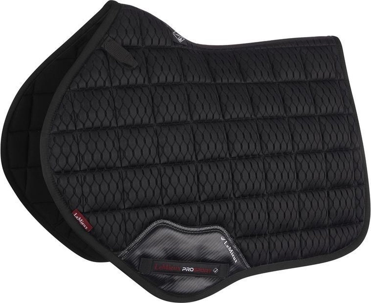 LeMieux Zadeldek Carbon Mesh CC