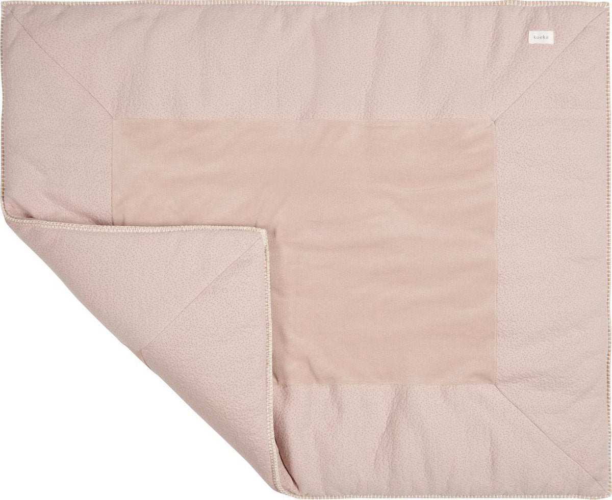Koeka Boxkleed Riga - Grey pink - 80x100cm
