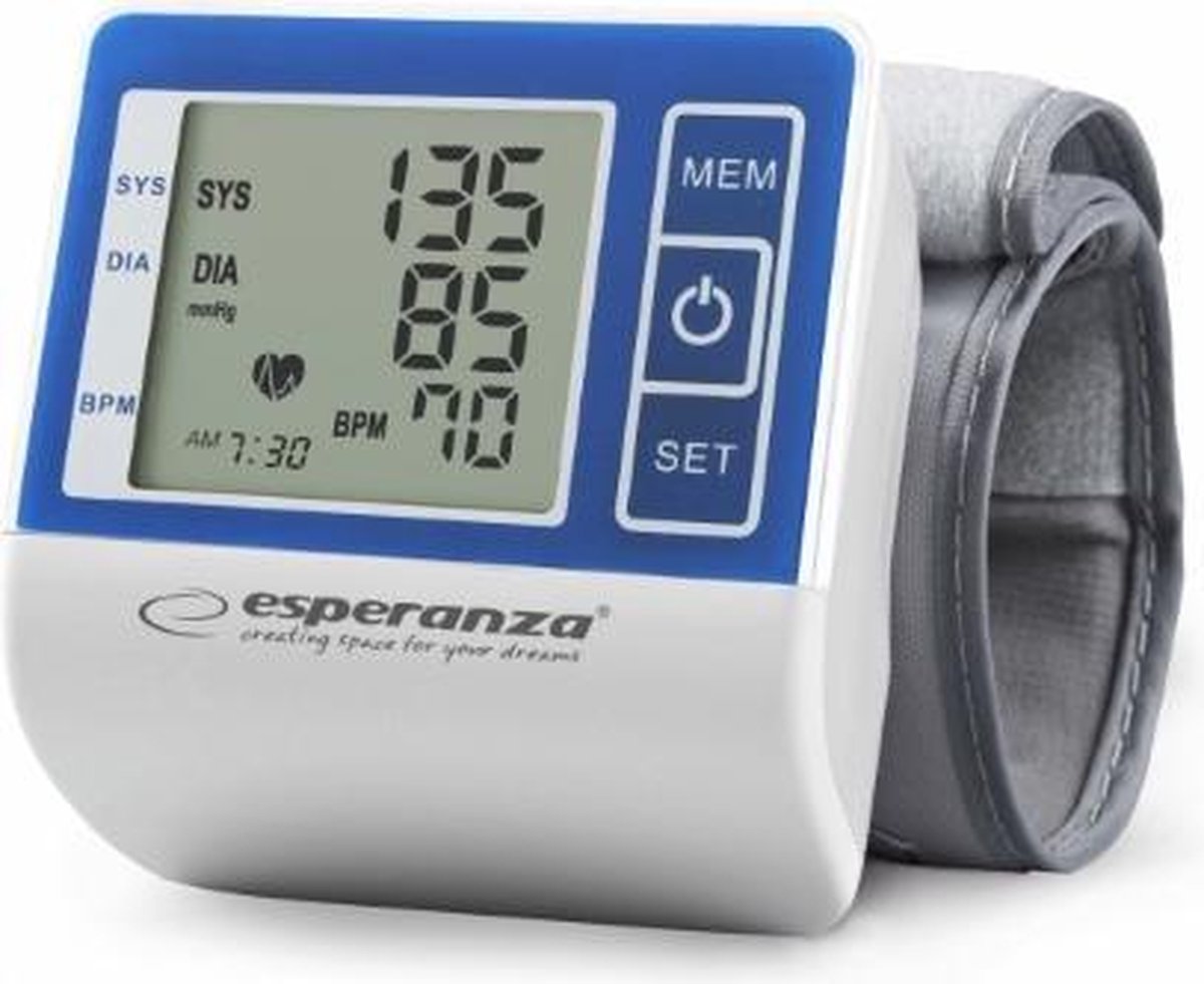 Esperanza ECB001 bloeddrukmeter Pols Semi-automatisch
