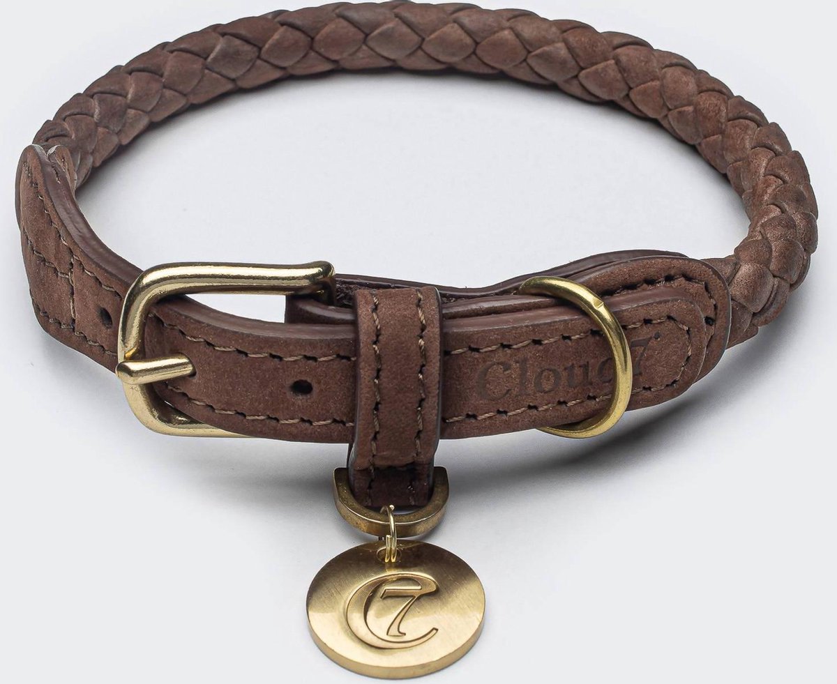 Lederen Halsband Ravello Hazel (S)