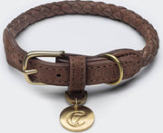 Lederen Halsband Ravello Hazel (S)