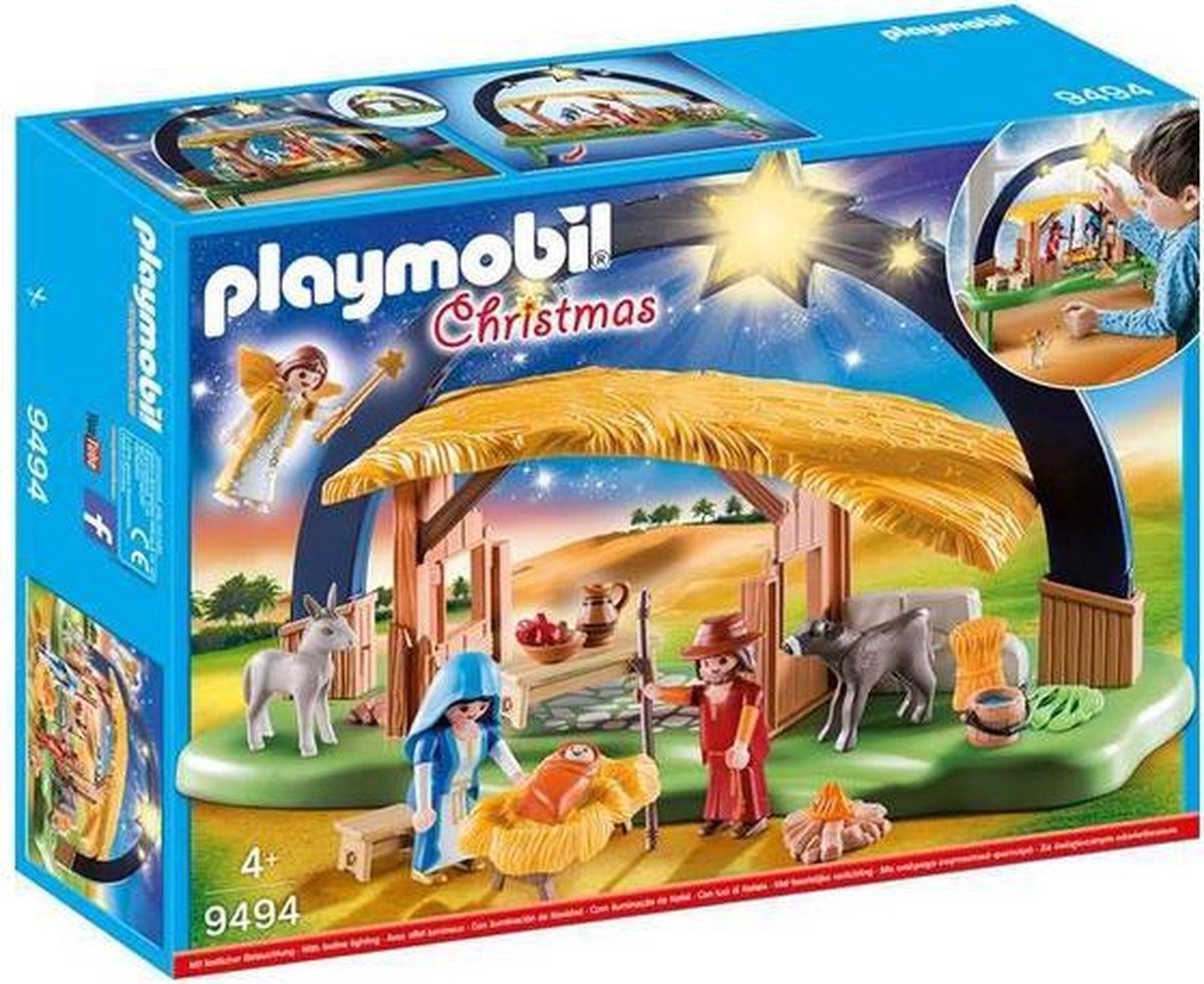 Kerststal set Playmobil 9494
