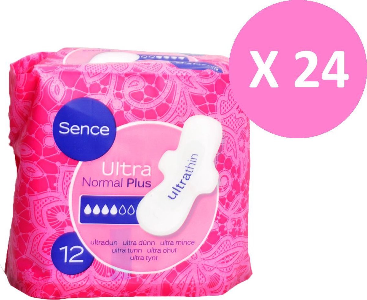 24x Sence Maandverband Normaal Plus 12 stuks