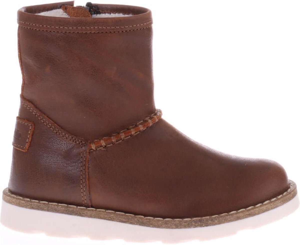 Pinocchio Jongens Enkelboots Gevoerd - Bruin - Maat 23