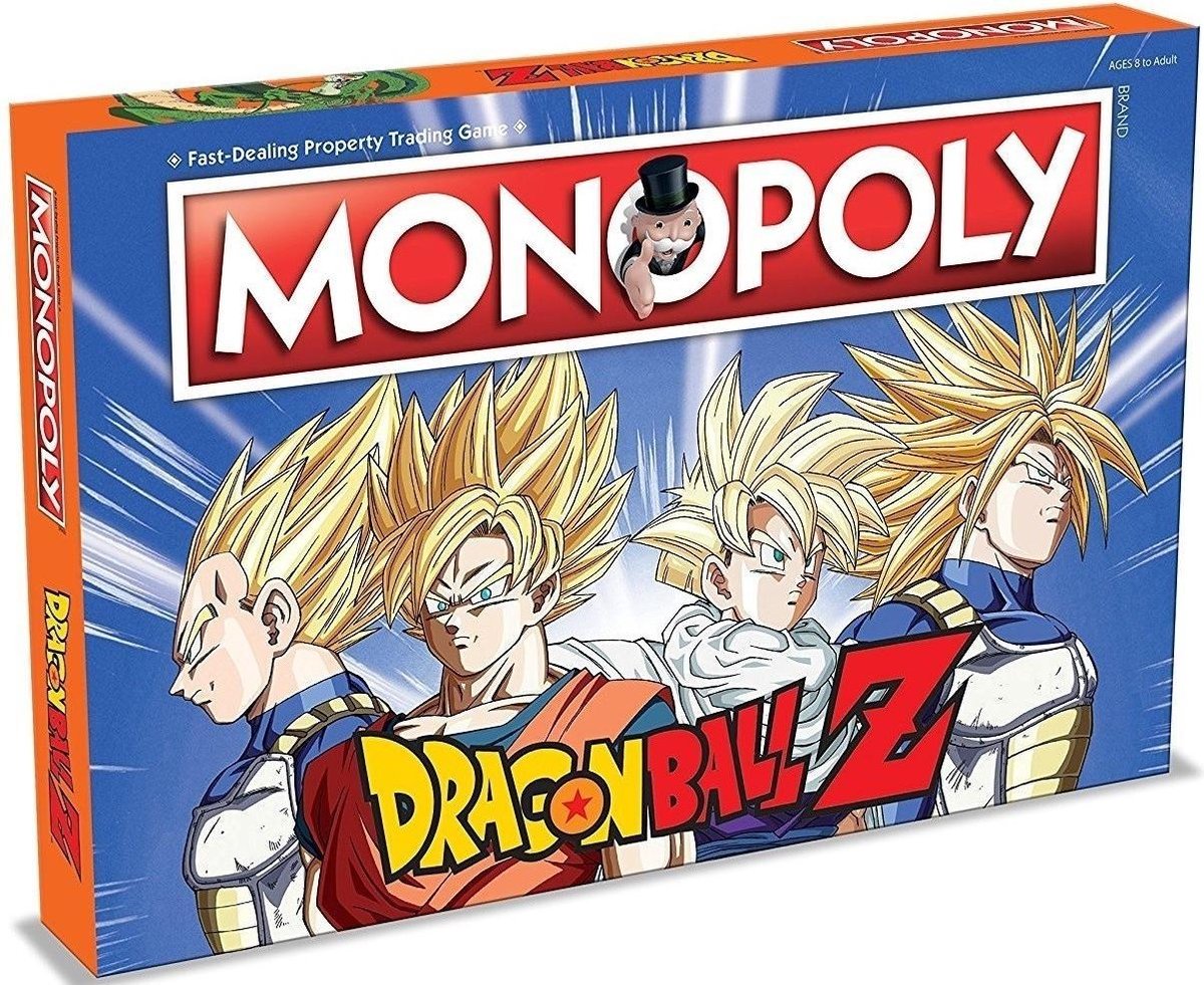 Monopoly Dragon Ball Z - Engelstalig Bordspel