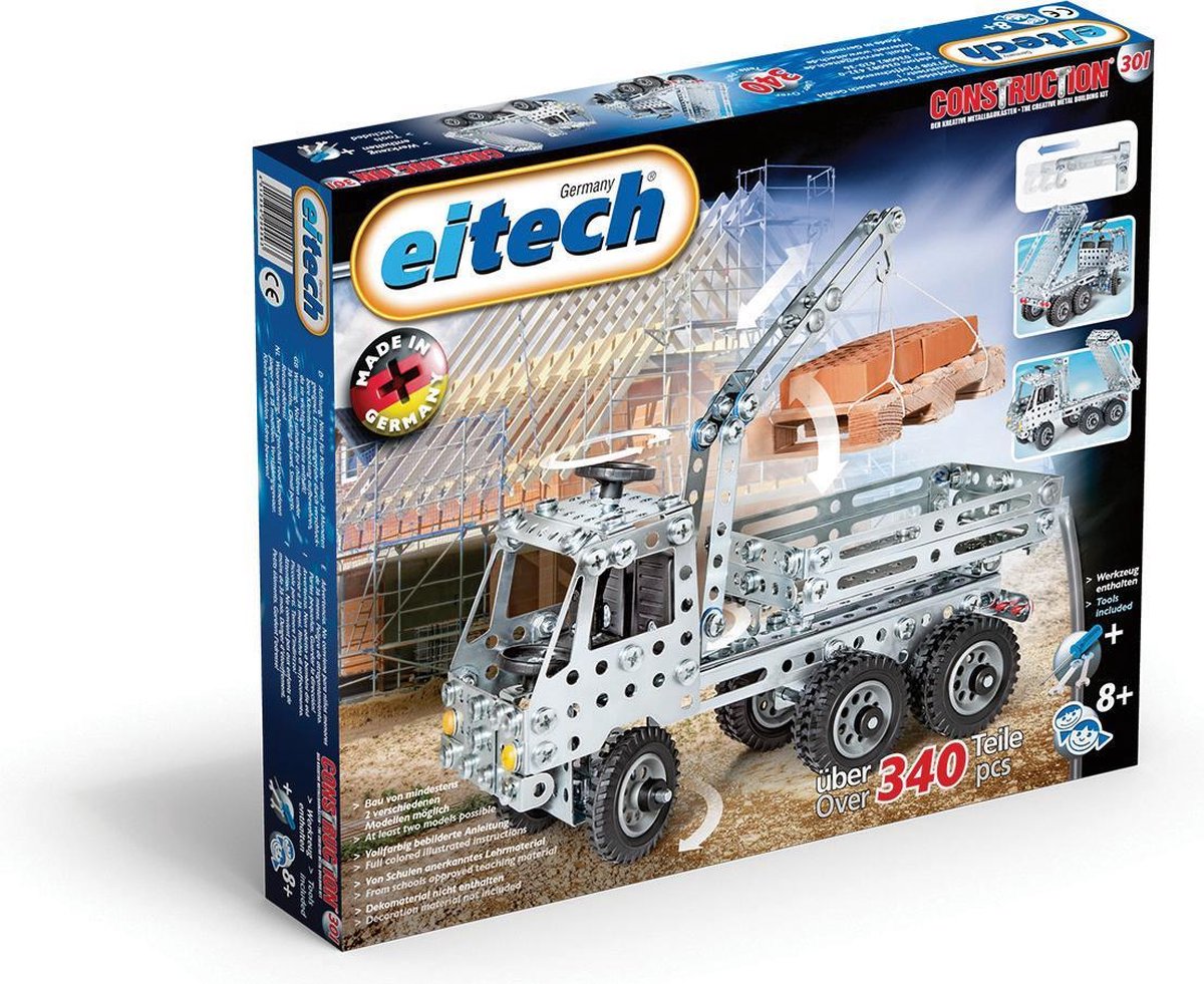 Eitech Constructie - Bouwdoos - Twee Bouwvoertuigen