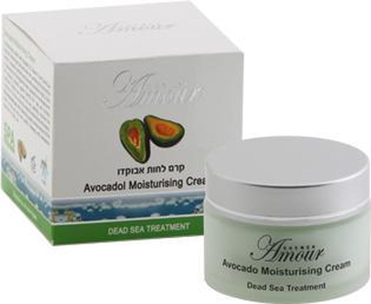Dode Zee producten Avocado dagcreme met Dode zeezout mineralen Amour 50 ml