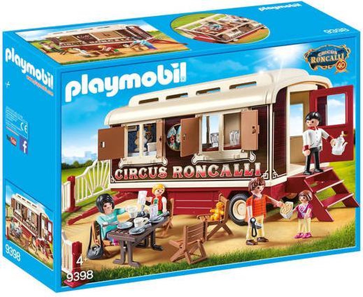 Circus Roncalli - Woonwagen 9398 - Playmobil