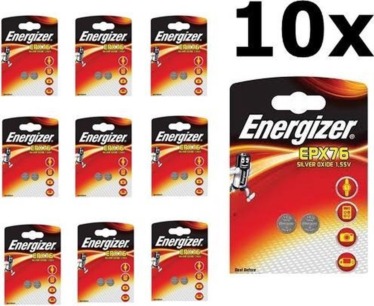 Energizer G12 / LR43 / 186 batterij - 20 stuks