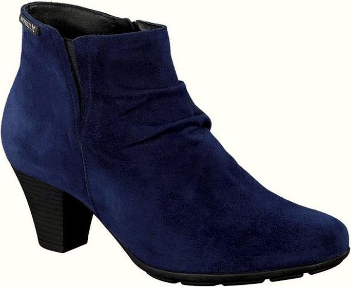 Mephisto BELMA suede enkellaars - blauw - 37