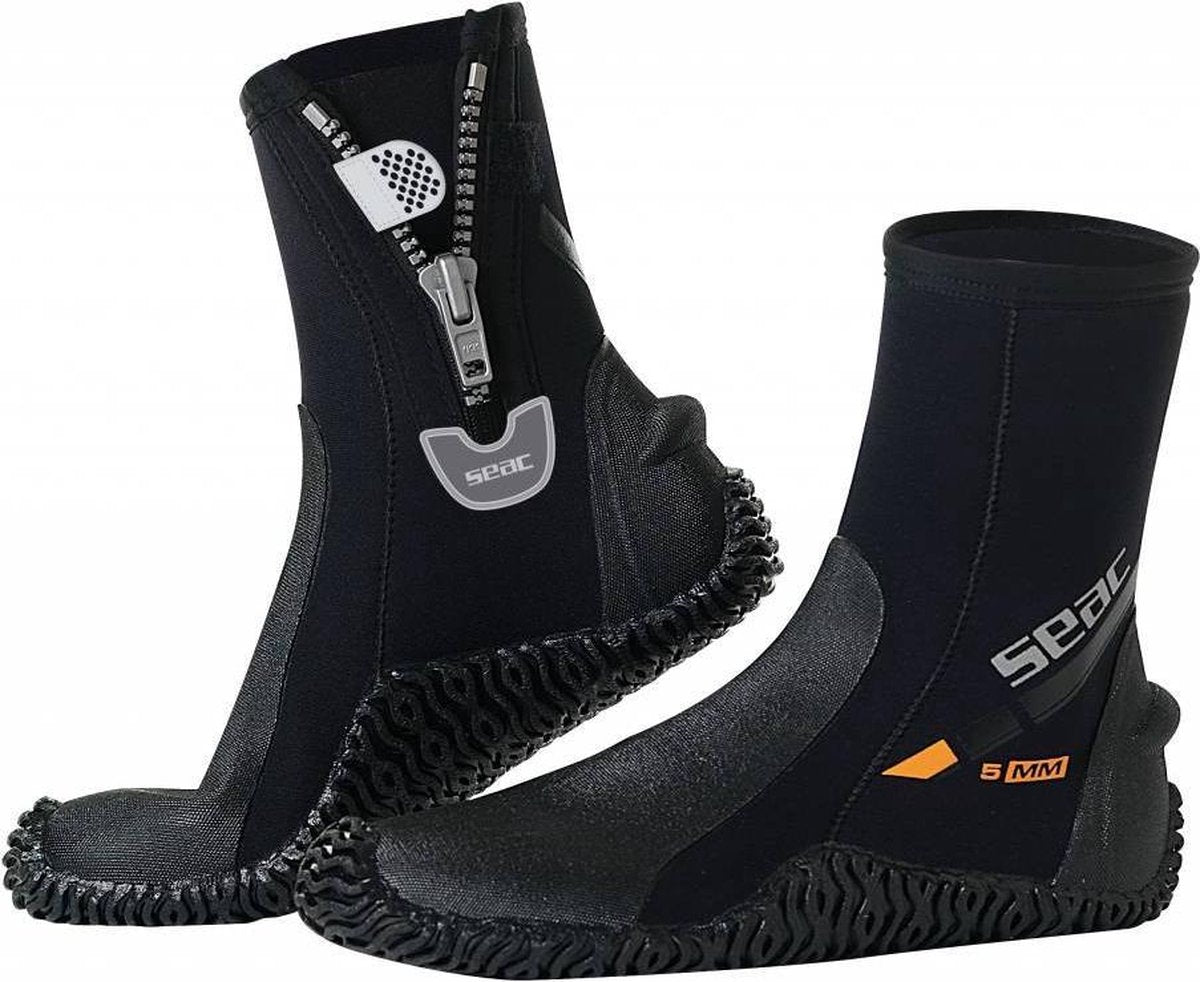 Seac Basic HD Laars met rits 5mm dik maat 36