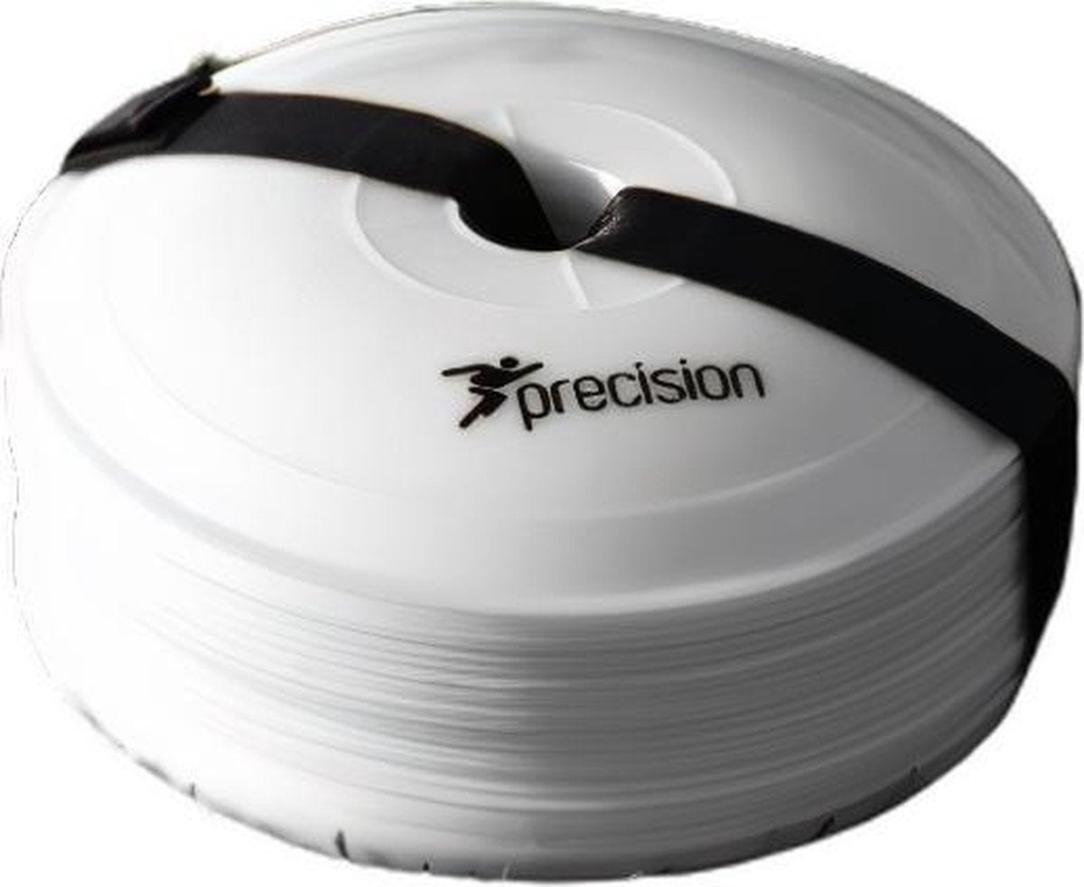 Precision Platte Trainingshoedjes 21 Cm Wit 40 Stuks