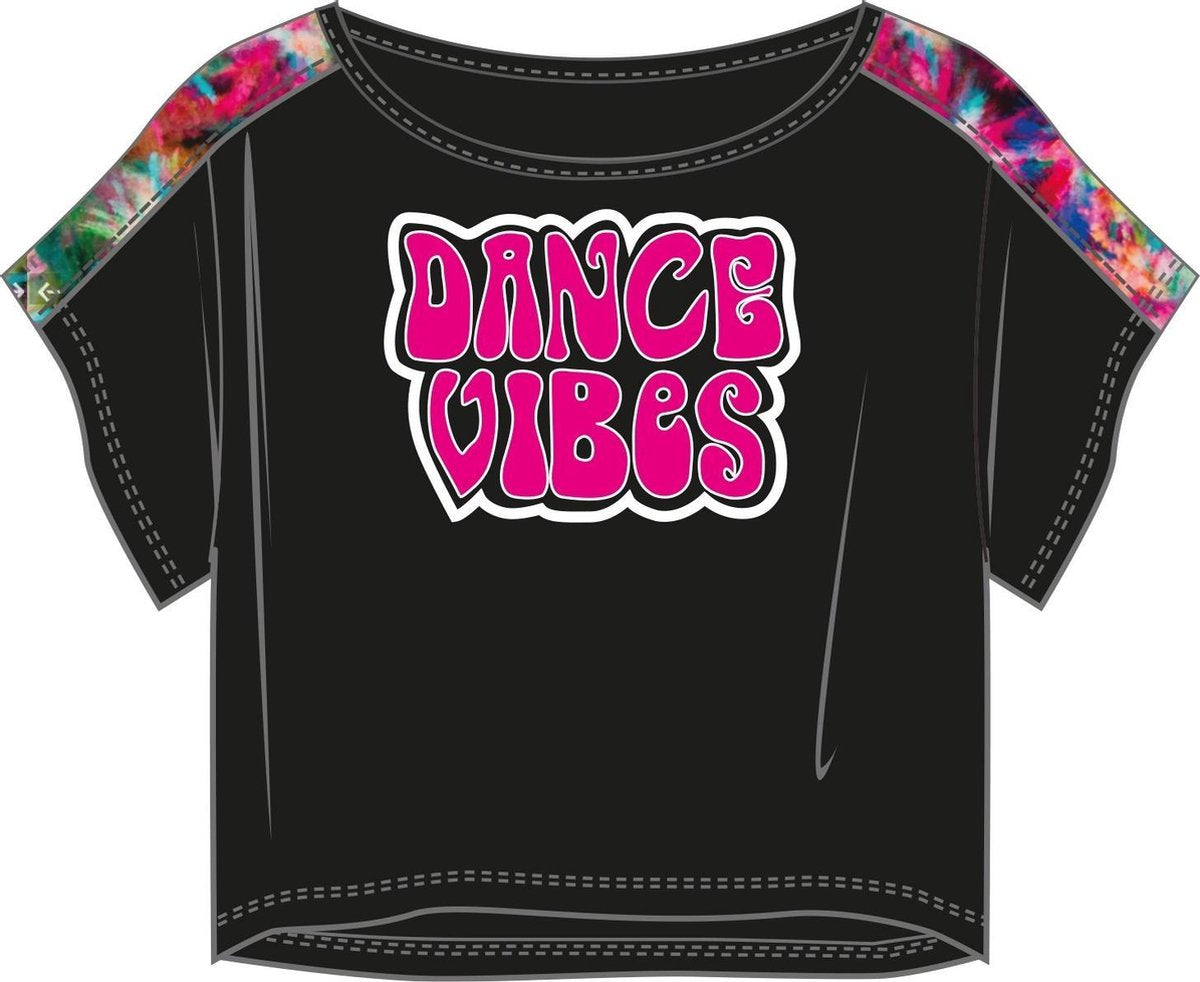 Papillon Dansshirt Meisjes Katoen/elastaan Zwart Maat 116