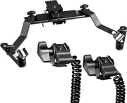 walimex Macro Flits Rail Pro met Y kabel voor Pentax.