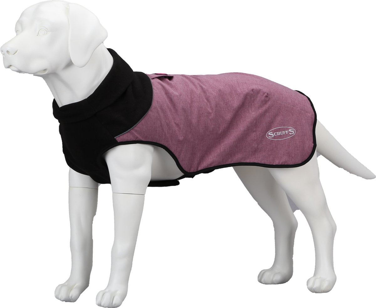 Scruffs Thermal Warme Hondenjas - Paars - XXL 65 cm