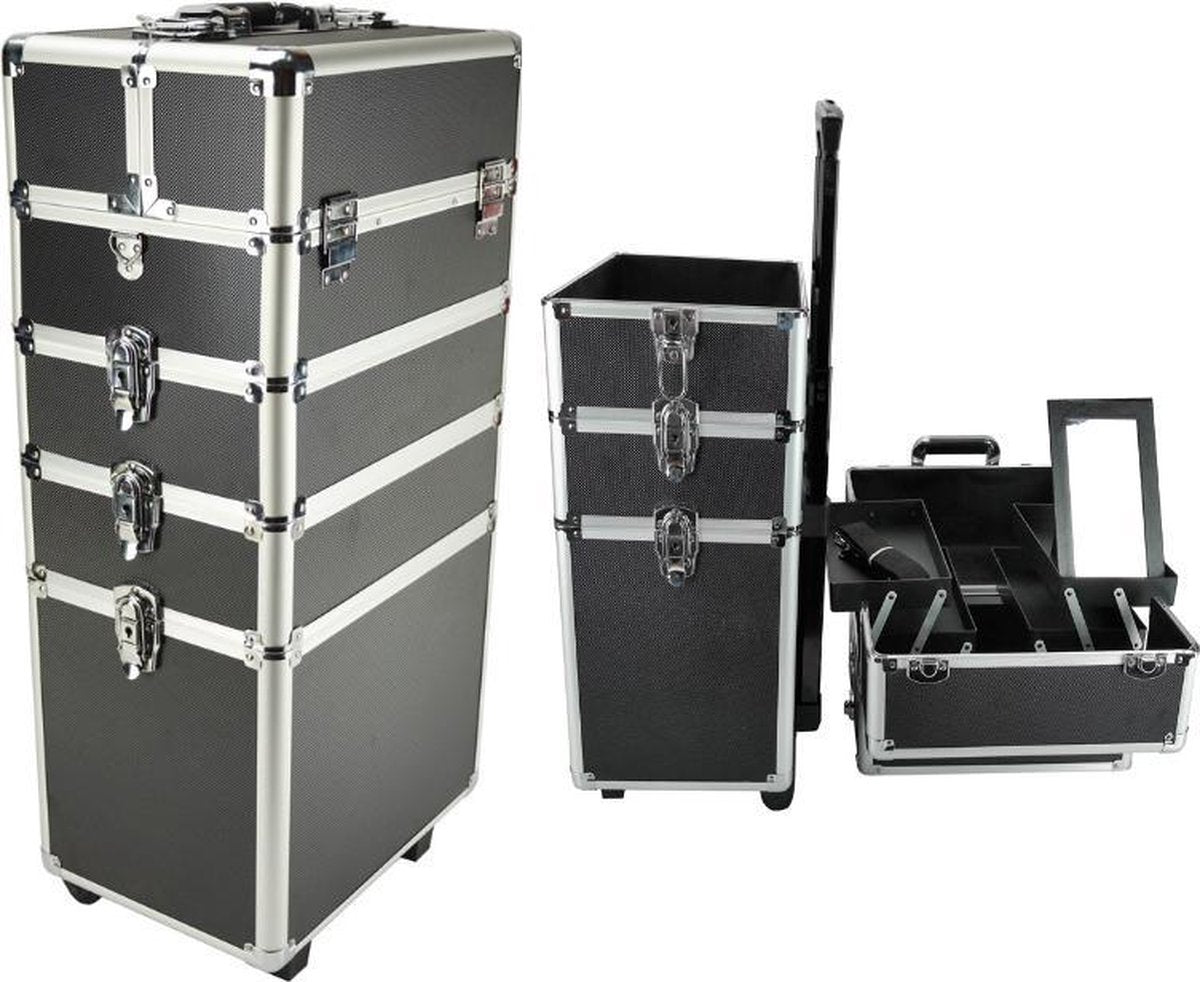 VDD Aluminium Visagie Koffer - Make-up Koffer