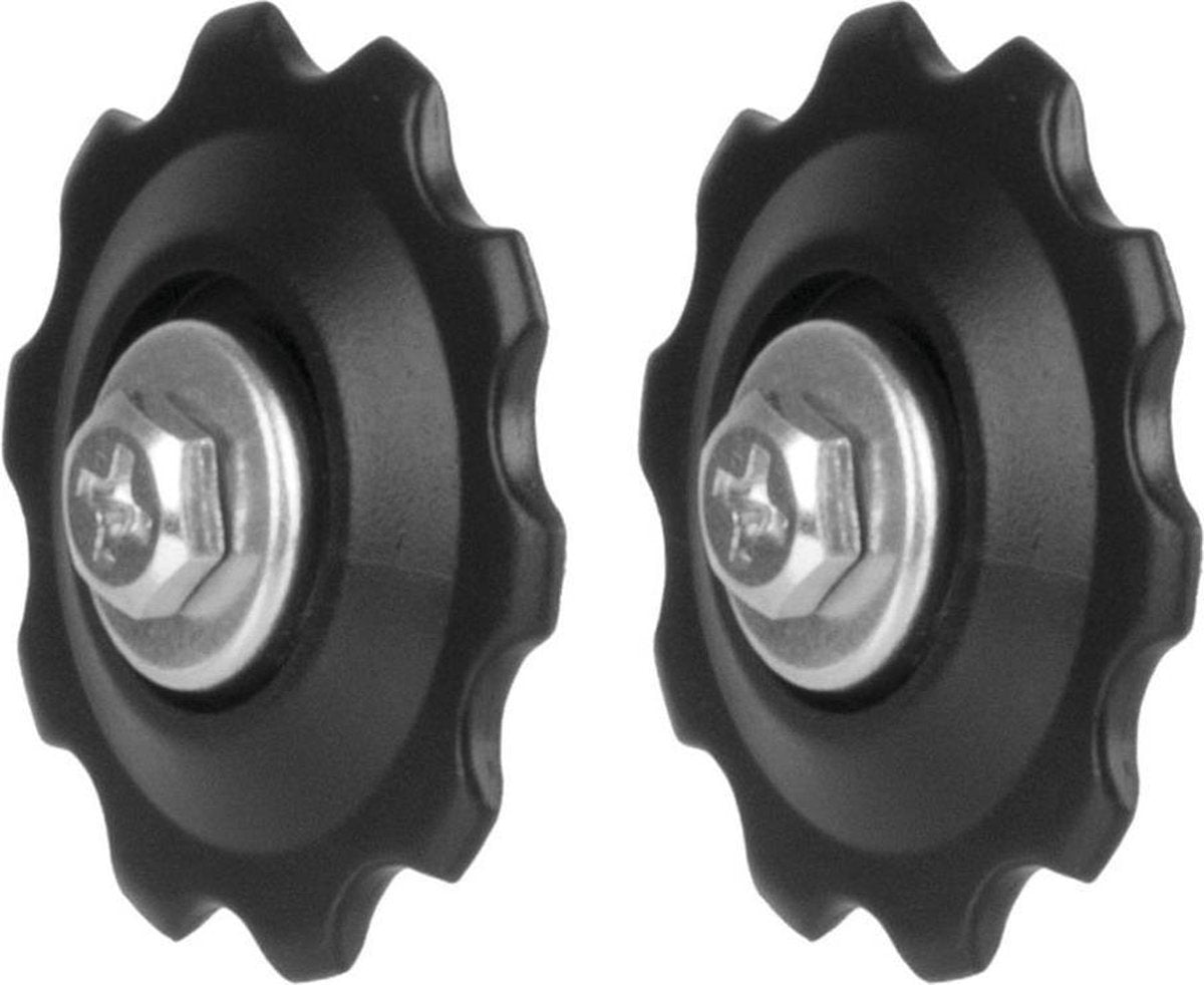 M-wave Derailleurwieltjes Standaard 5-10 Speed Zwart 2 Stuks