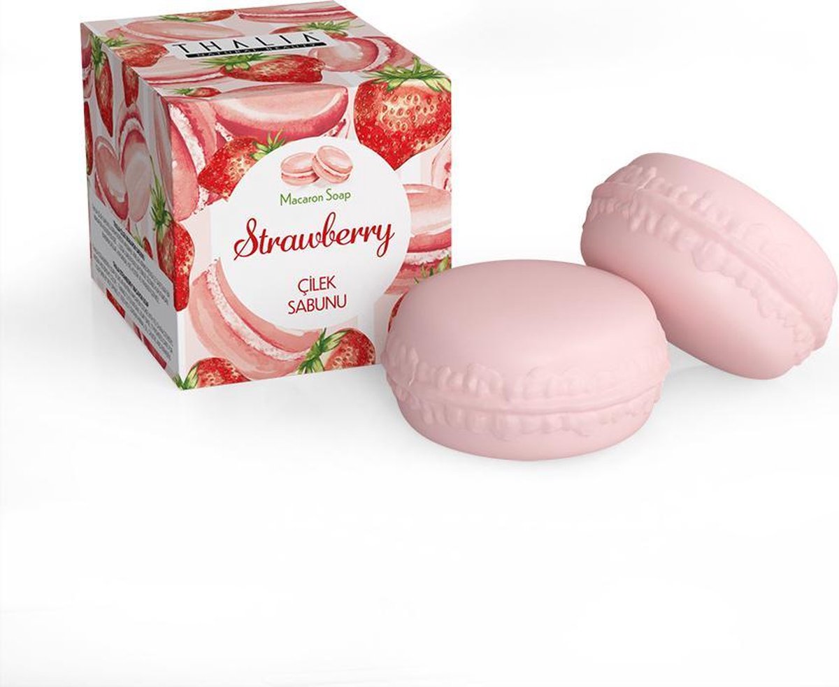 Thalia Aardbei Macaron Zeep 100 gr