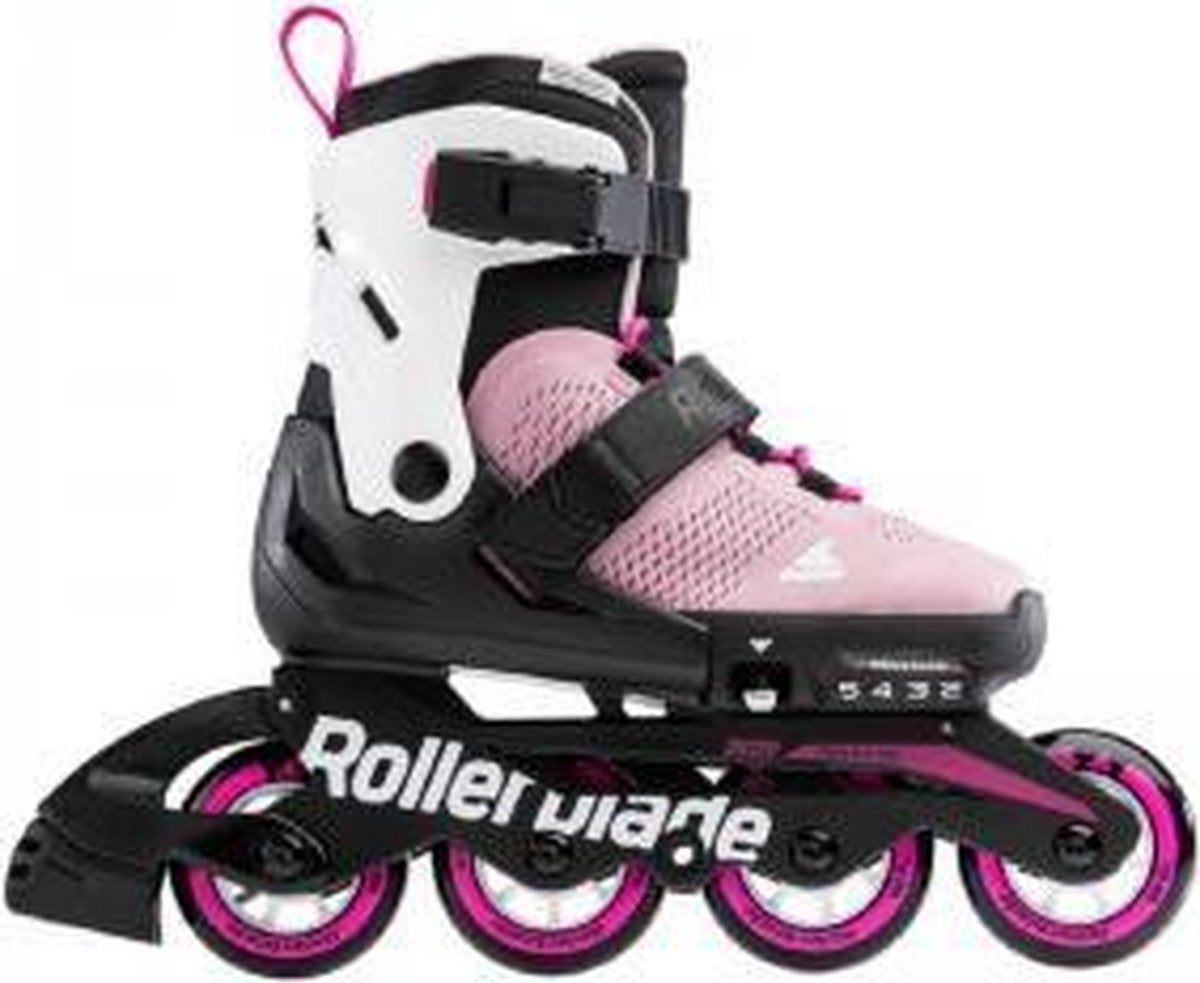 ROLLERBLADE Microblade - verstelbare inlineskate - pink/white - Maat 36-40