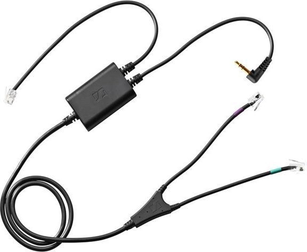 Sennheiser CEHS-PA 01 3.5mm RJ-9 Zwart
