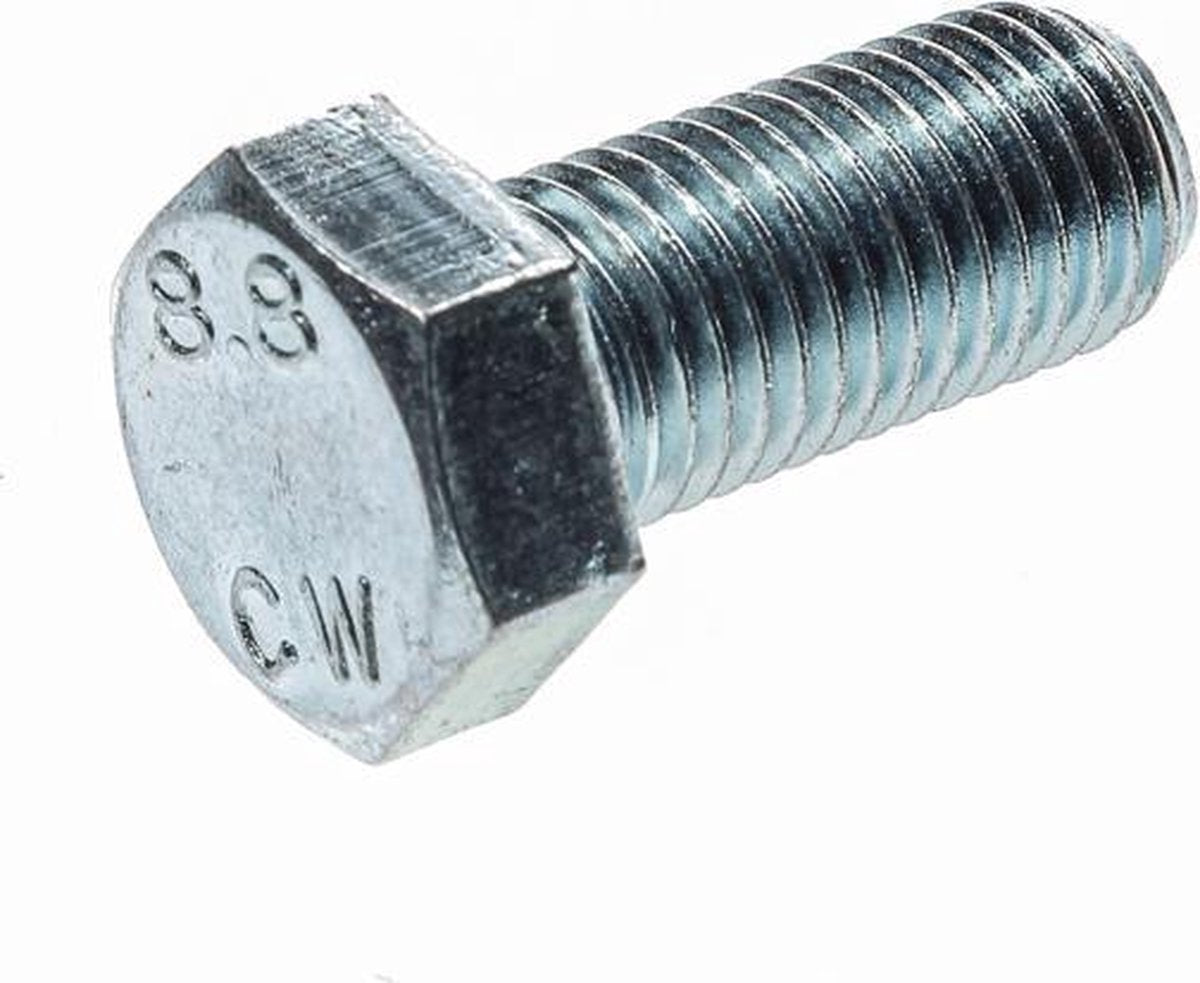 Kelfort Zeskanttapbout staal 8.8 verzinkt m16 x 40mm