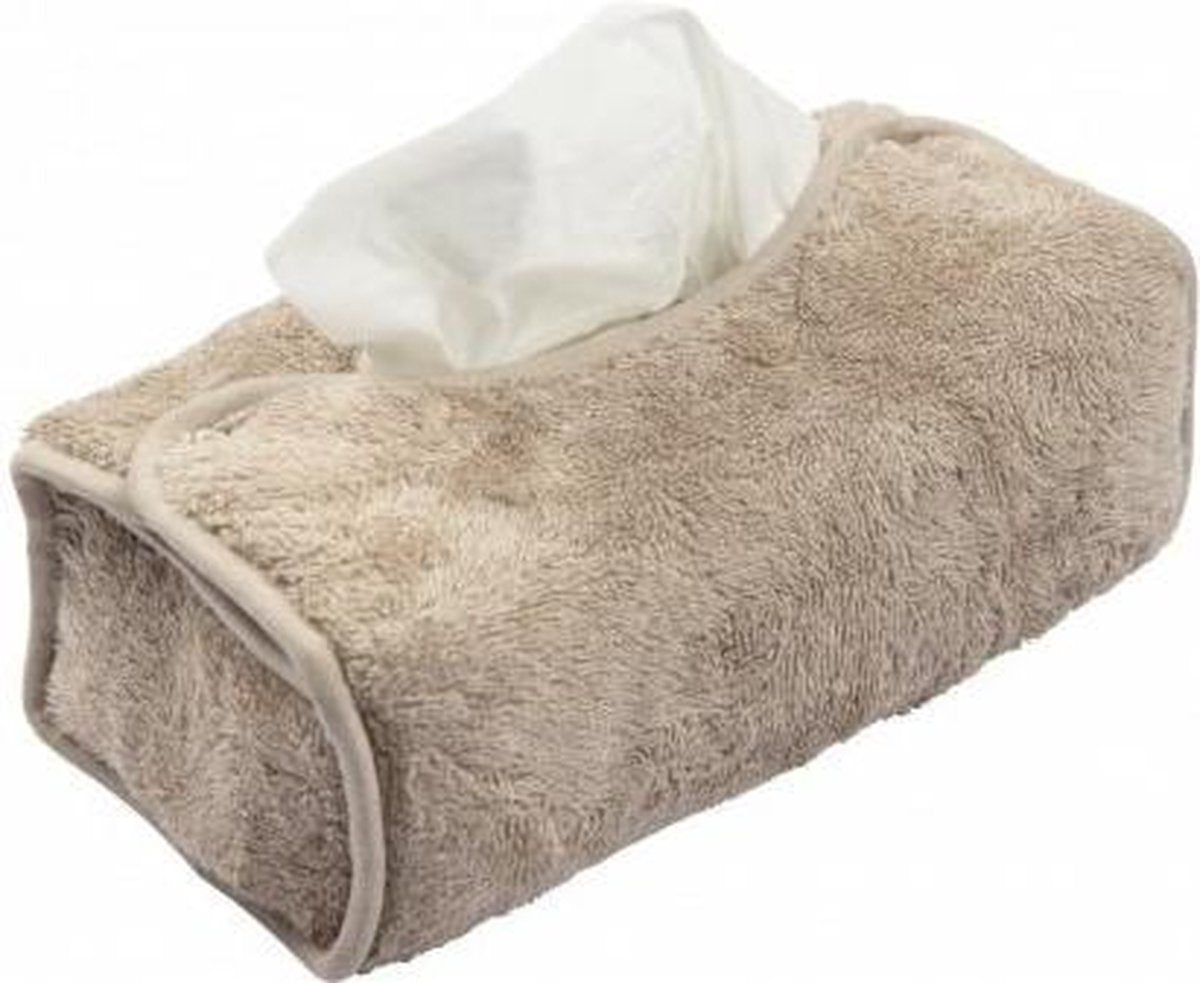 Timboo Tissue Box Hoes Incl. Kleenexdoos Feather Grey
