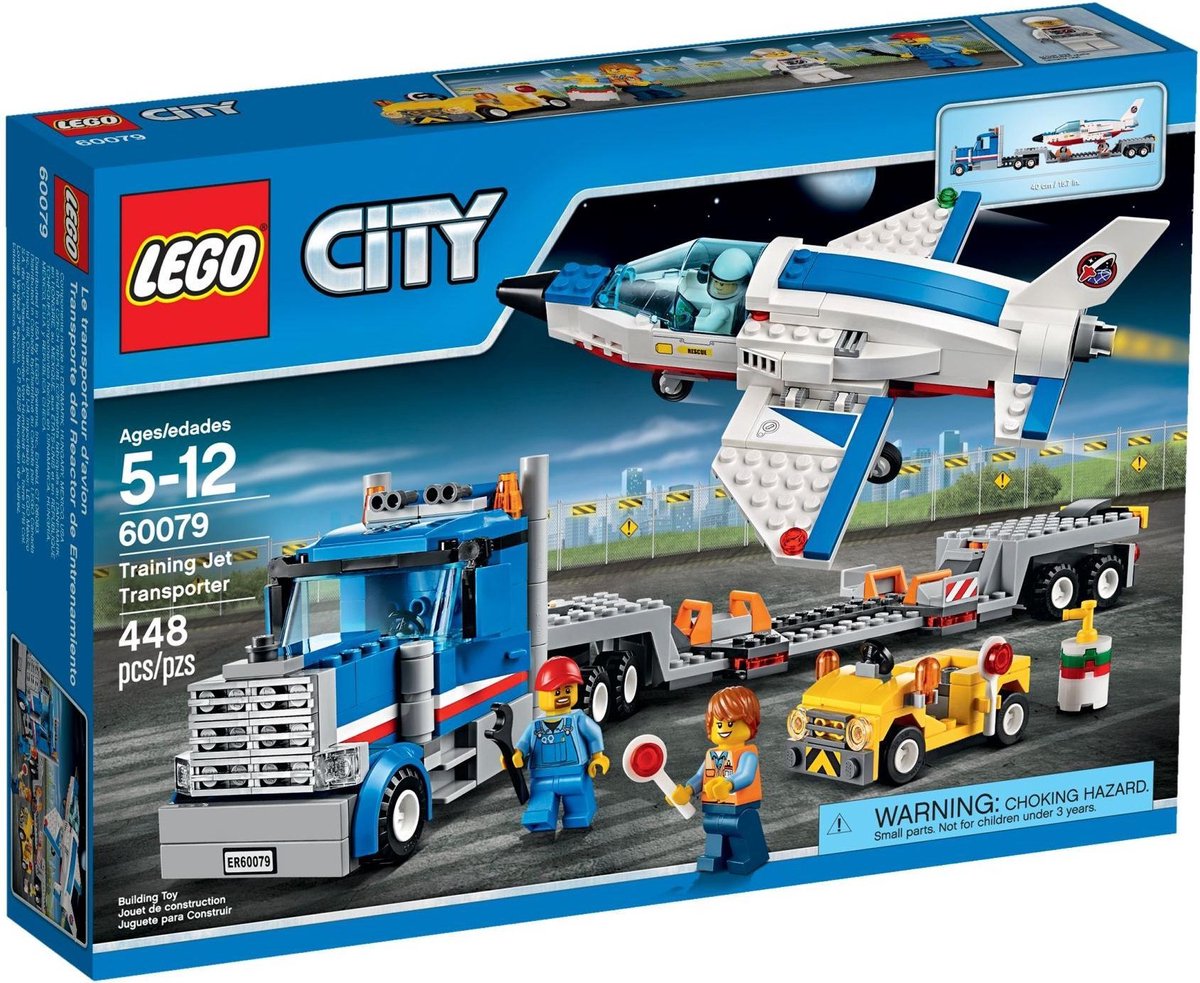 LEGO 60079 City Trainingsvliegtuig Transport