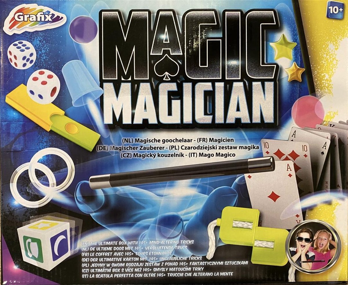 Magische Grote Goocheldoos - Goochelset - Goochel Truc Set - Magie - Goocheltruc - Goochel Doos - 40 Delige Toverdoos