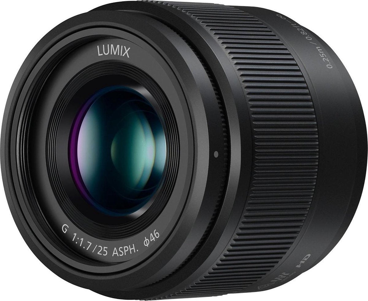 Panasonic Lumix G 25mm f1.7 - Zwart