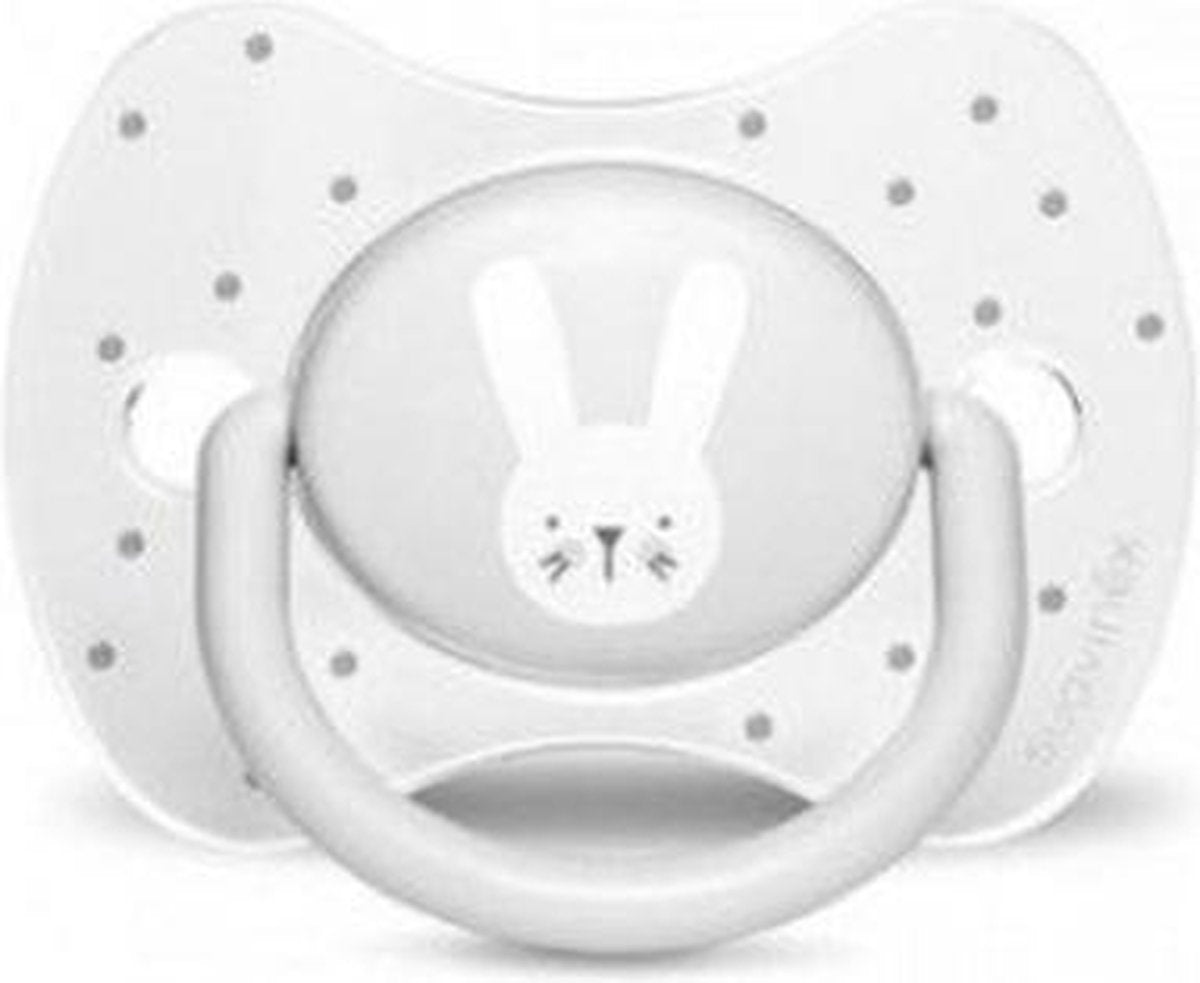 SUAVINEX - Fopspeen 0-6m Grey Rabbits Hygge