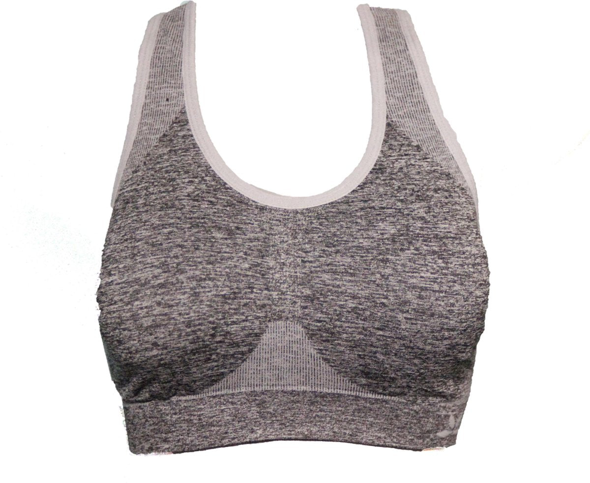 Sport bh maat S/M Extra comfort Grijs/ L-grijs