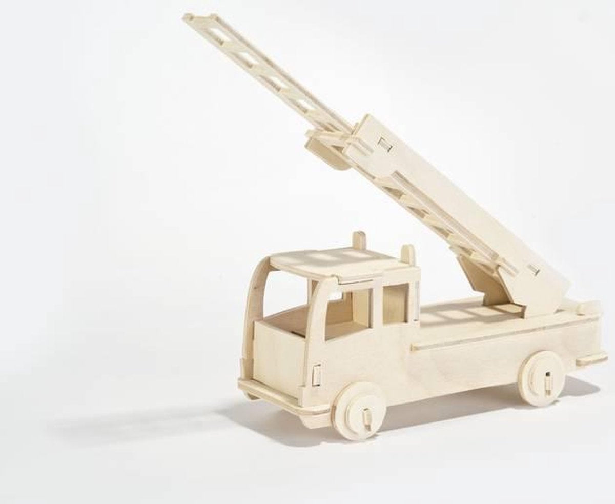 Pebaro Houten bouwpakket Brandweerwagen 17