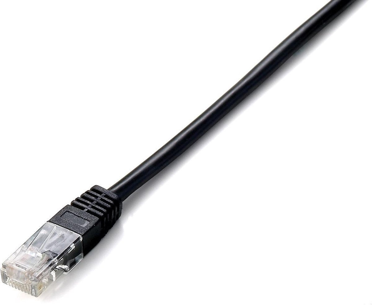 Equip Cat.5e U/UTP 20m netwerkkabel Cat5e U/UTP (UTP) Zwart