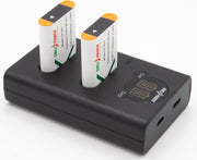 ChiliPower NP-BX1 Sony USB Duo Kit - Camera accu set