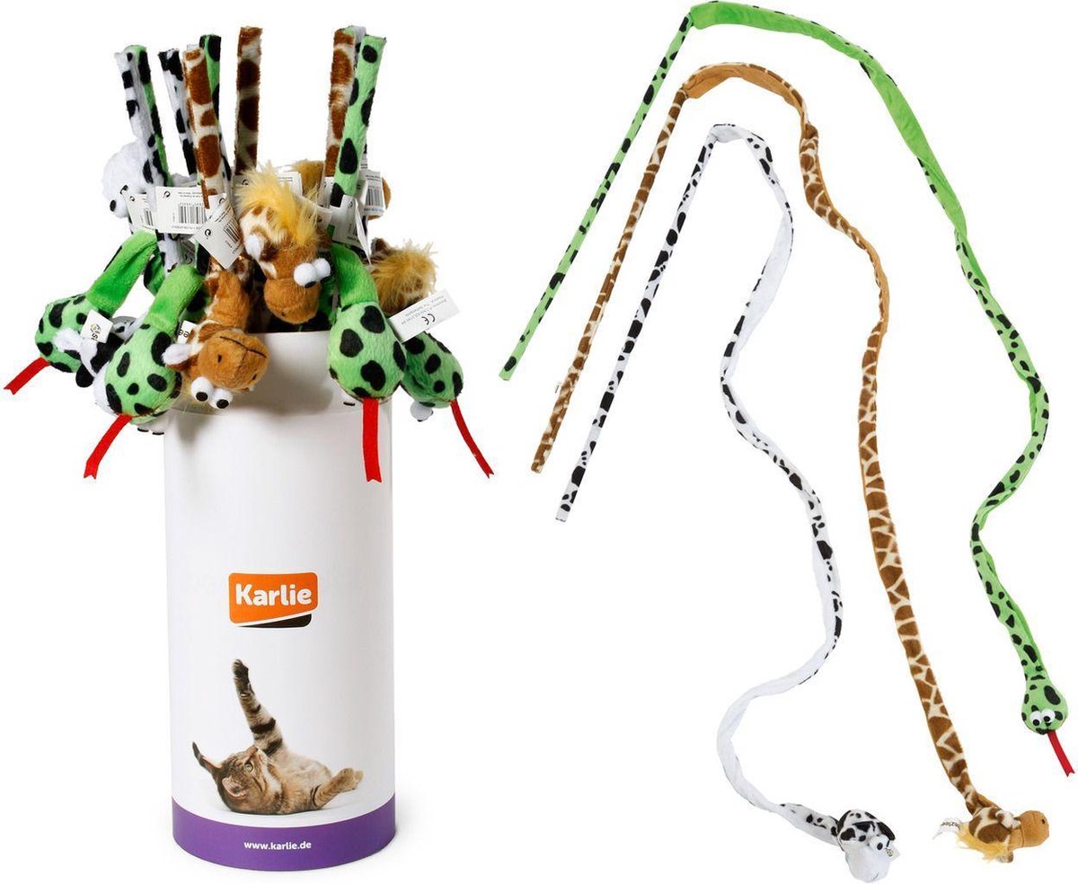 Cat dangler tube plush animals