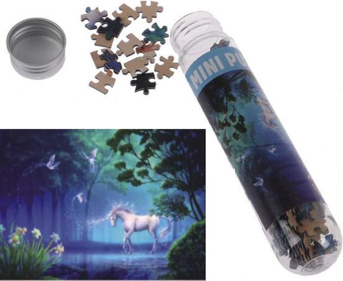 Mini Puzzel - Mini Stukjes - 150 Stuks - Magische Eenhoorn - Minipuzzel - 15