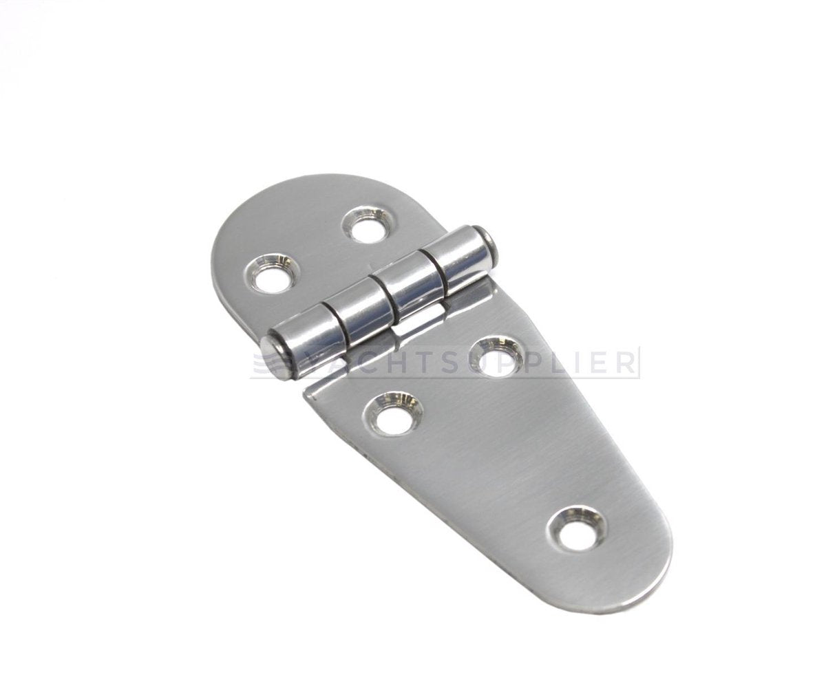 Luikscharnier - 100x39x2 - Rvs 316 - Knoop boven