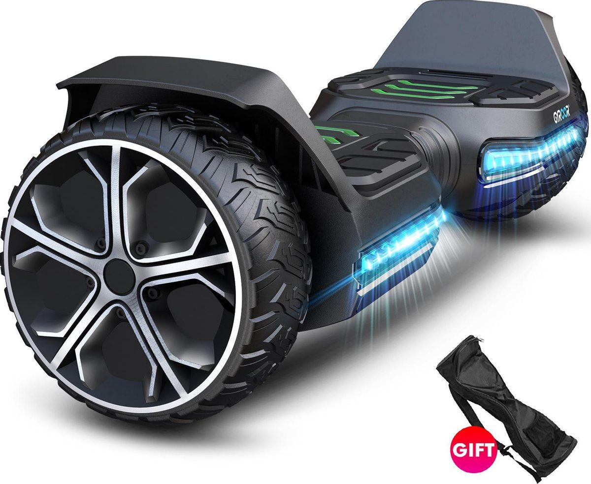 Hoverboard | GYROOR G5 | Off-Road Hoverboard | 6.5 Inch wielen | Self Balance Hoverboard | Bluetooth Speakers | Oxboard | Zwart