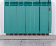 Elektrische Radiator Wifi - Smartcontrol via app Turquoise Blue (RAL) - Energiebesparende functies - Laag verbruik - Realtime consumptie - 5 elementen - 550 W - Zuinigste Radiator