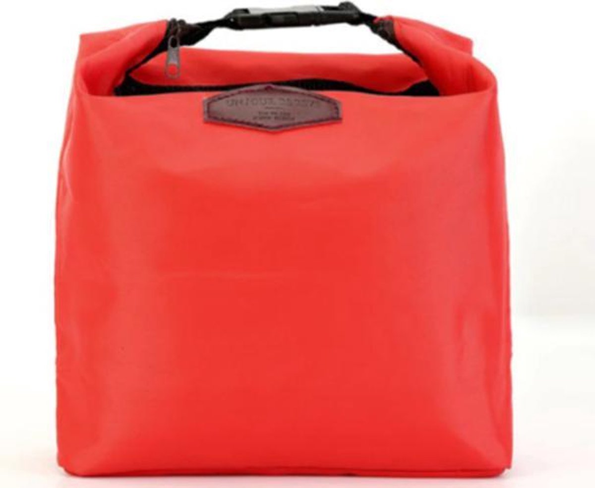 Koeltas lunch - lunchtas volwassenen - kinderen - lunchtrommel - picknicktas - waterdicht - Rood