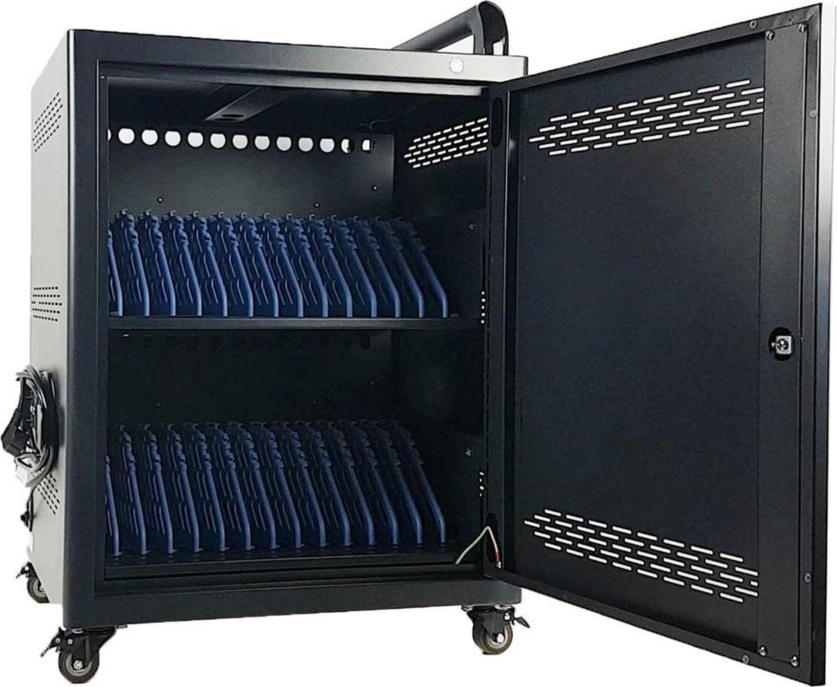Safecart26 - Locker voor opladen en opbergen van 26 tablets of laptops