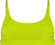 WALLIEN - Dames Bikini Top Sport - Sea Foam - Geel