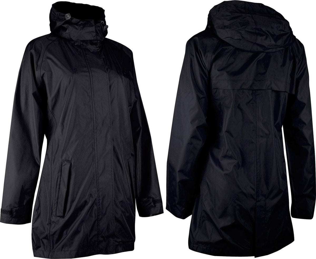 Ralka Deluxe Regenjas - Volwassenen - Dames - Zwart