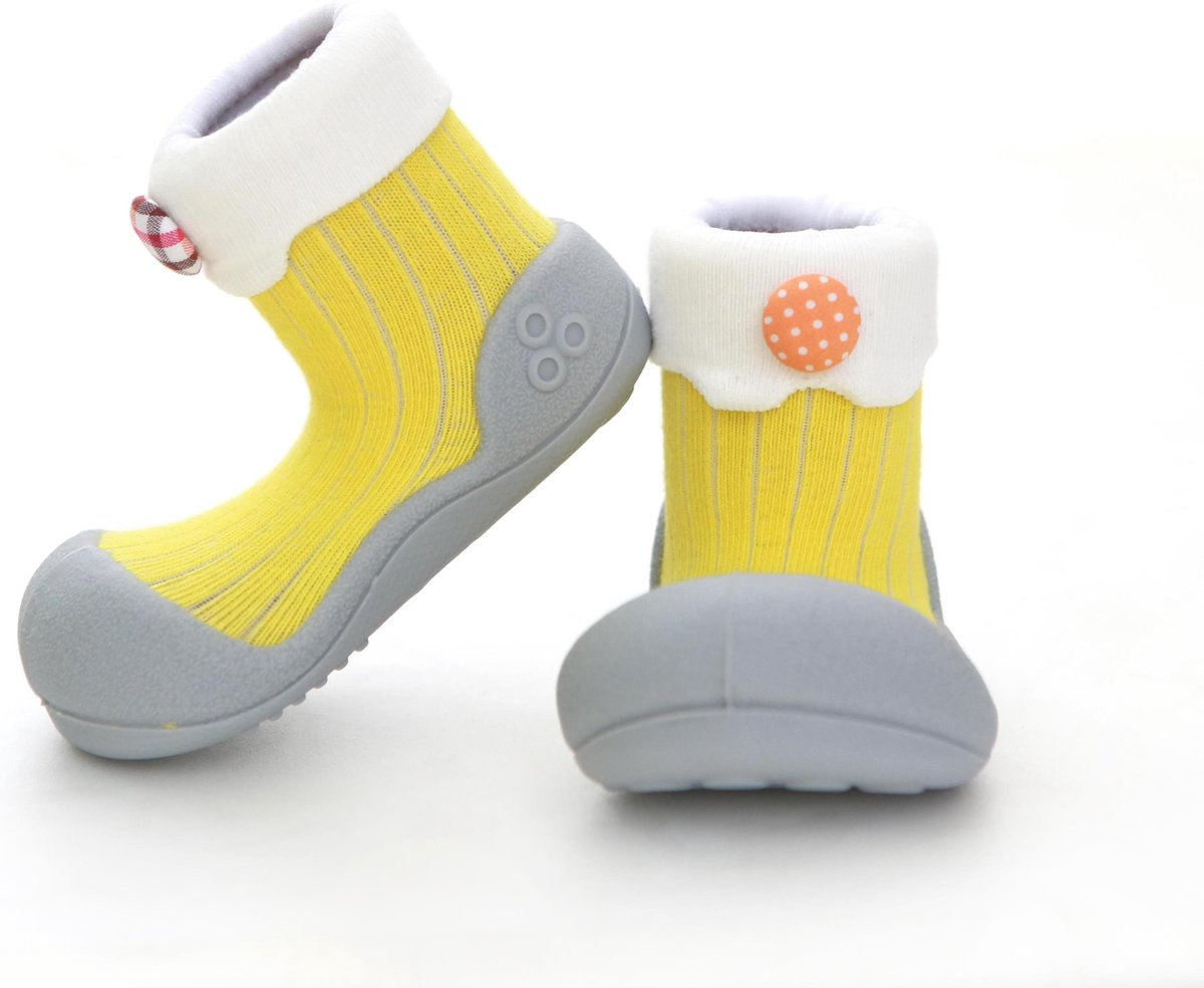 Lollipop geel babyschoenen