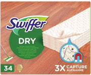 Swiffer Vloerdoekjes Houten Vloeren - Parket - Laminaat - 34 Stuks