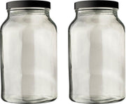 Glazen voorraadpot 4L - set 2 stuks